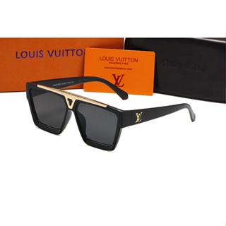 Millionaire LV square vintage Gafas De Sol De Moda Para Hombres Mujer