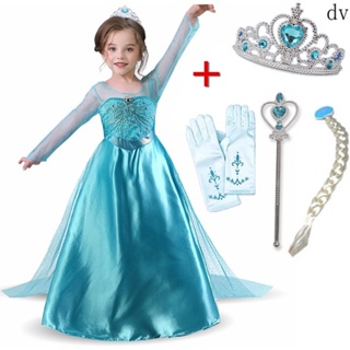 Traje de frozen niña hot sale