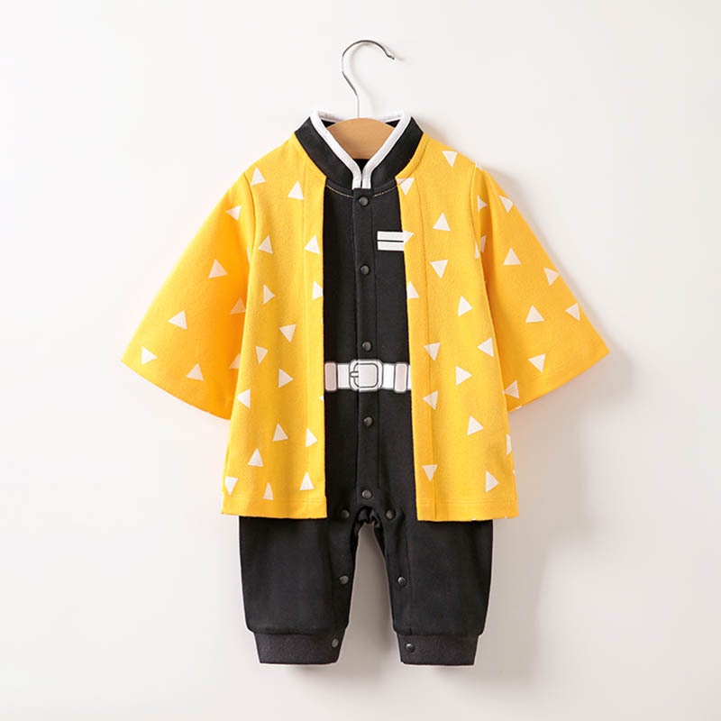 Demon Slayer Tomioka Giyuu Anime Algodón Manga Larga Mameluco