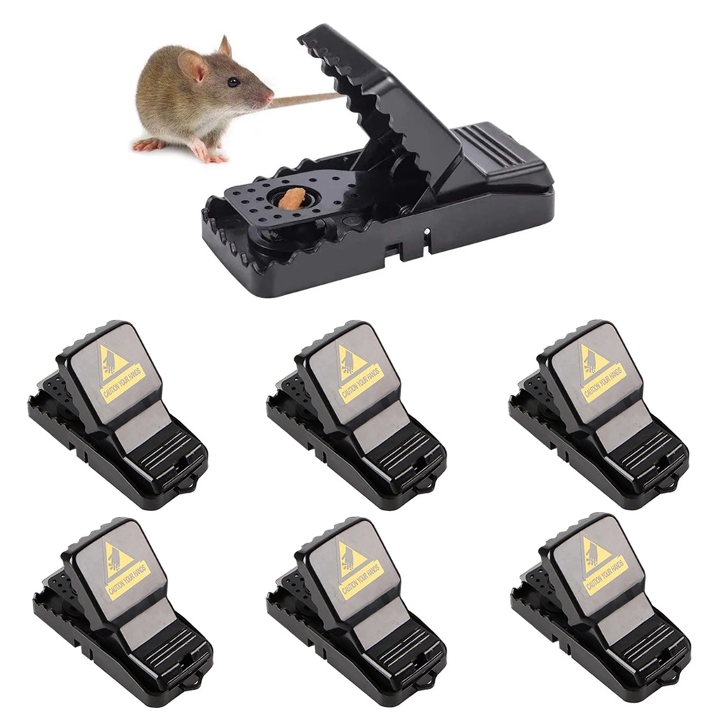 Trampas para Ratones Ratas De Golpe Dentada 6pk, Mini Jaula Súper ...