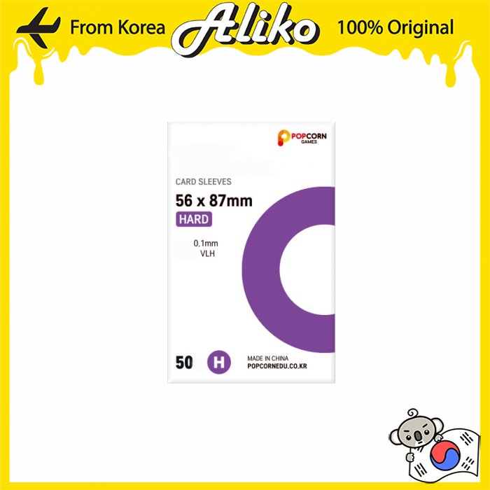 popcorn card sleeves Amazon.com: Popcorn Games Premium Card Sleeve 2 Set|50pcs Each- Ideal for  K-Pop Photocards, and Japanese Trading Cards main image 1