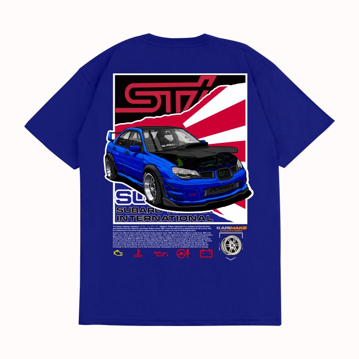 T shirt subaru impreza hot sale