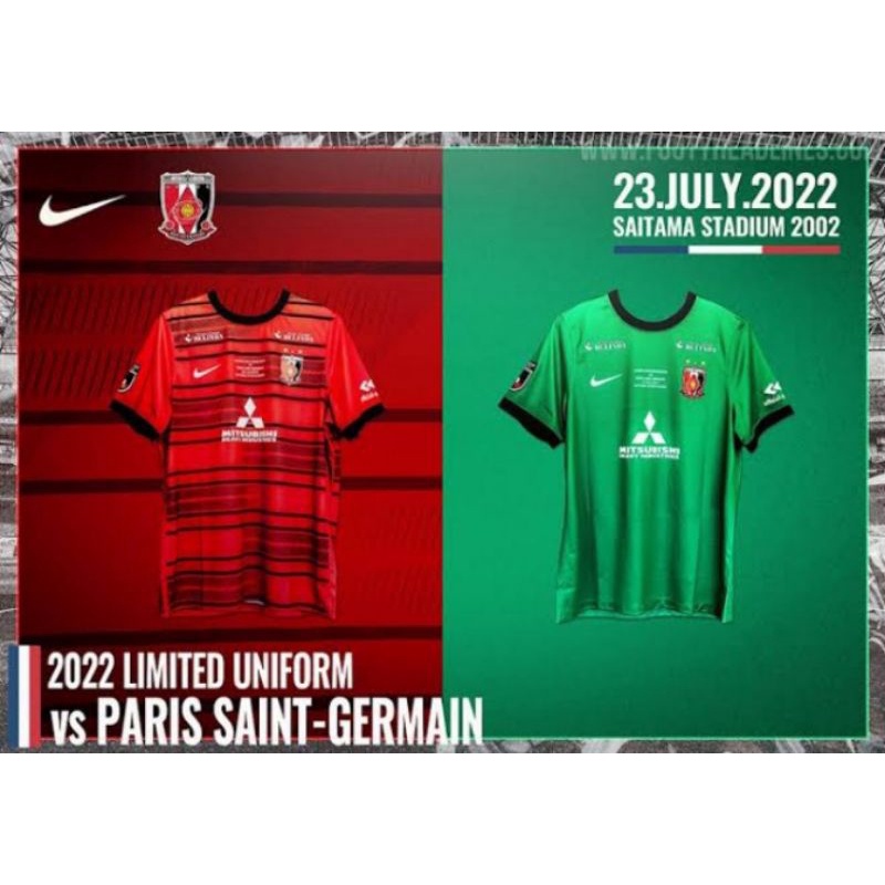 2022 Urawa Reds Limited Jersey vs Paris Saint Germain