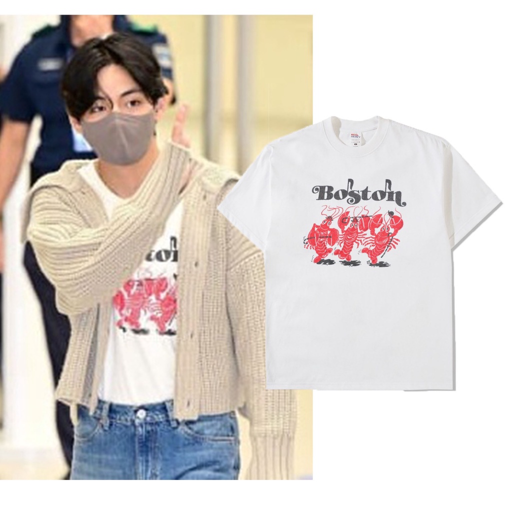 T shirt bts v hot sale