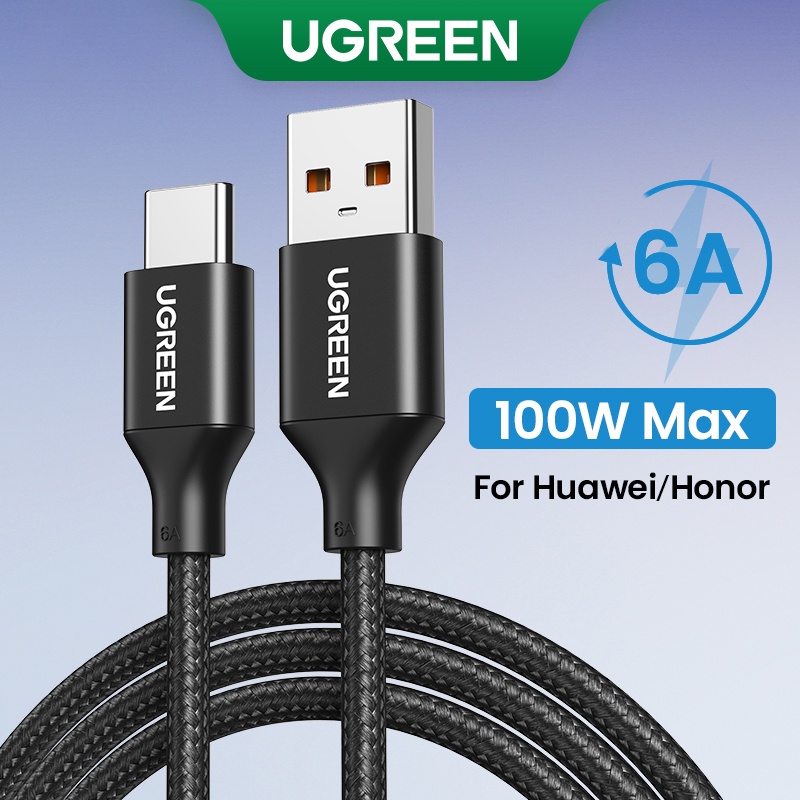 C06 | Tipo C 2M | Cable USB de nailon para teléfono | Carga Rápida 3.0 2A