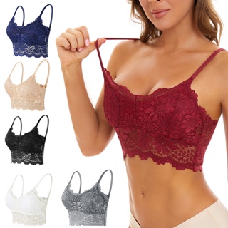 Sujetadores de encaje para mujeres Sexy Push Up Bra Thin Bralette Comfort  Underwear Lencería Top Brasieres Femenino Íntimos