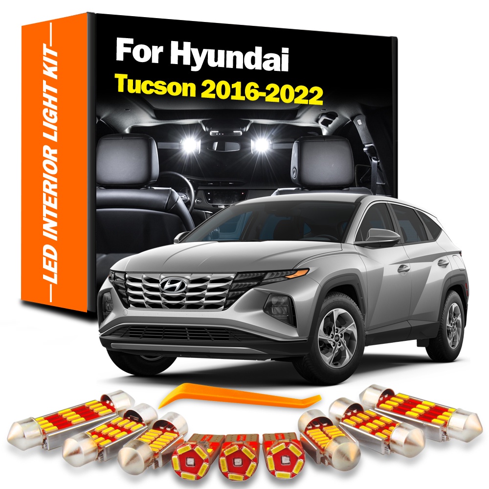 12 Piezas Canbus Accesorios De Coche Para Hyundai Tucson 2016 2017 2018 ...