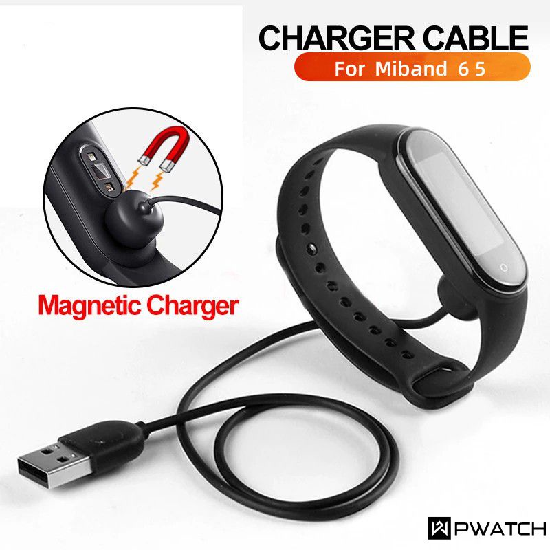 CABLE CARGADOR USB PARA CONEXION A XIAOMI MI BAND 5 BAND 6 MAGNETICO