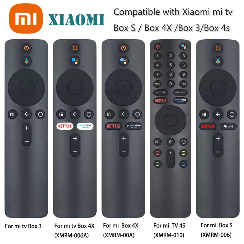 mando a distancia televisor Xiaomi XMRM 010 bluetooth asistente de voz
