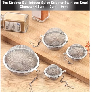 Infusor de té - Colador de té - Coladores de té de malla fina para té  suelto, mango plegable, difusor de té de acero inoxidable con cesta de té y  tapa
