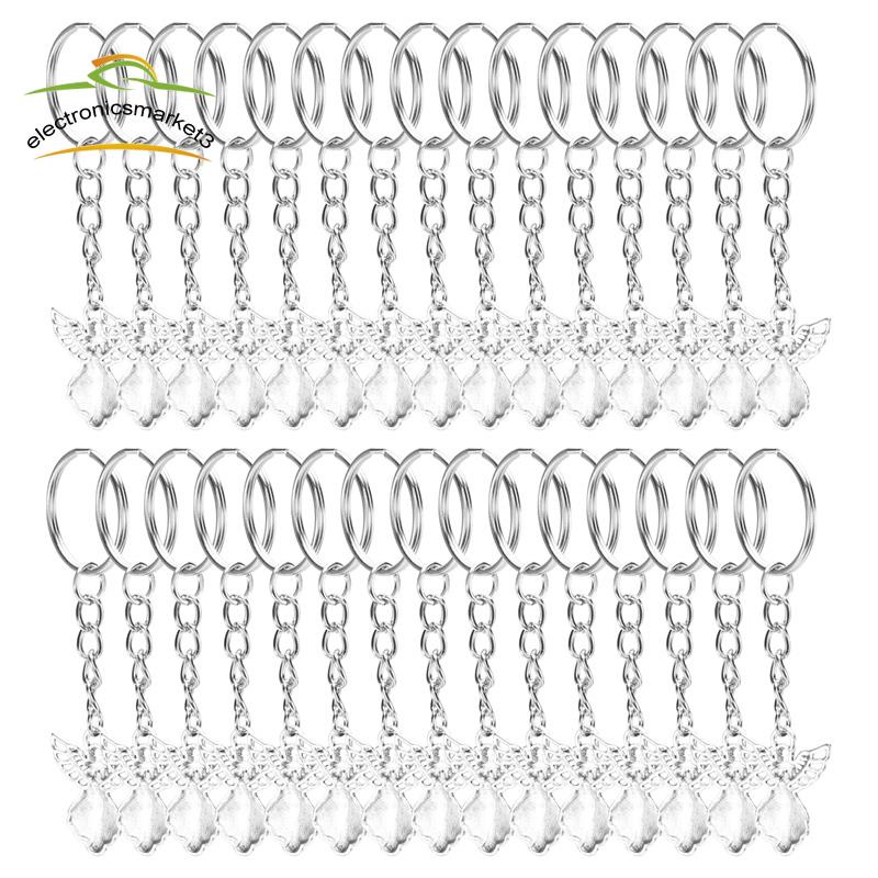 Collar Ángel Hada Ala Para Niña – Aleación De Zinc Con Piedras Naturales – Cadena Rope – Largo 57cm – GEM-inside