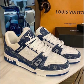 HJ promoción de ventas Louis Vuitton/Tenis de los hombres/diseñador ligero  y resistente casual zapatos deportivos, moda