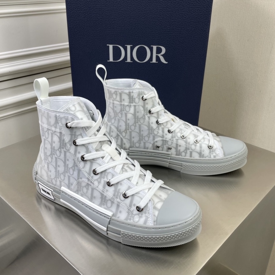 DioR alta calidad de los hombres del top alto zapatos casuales G5