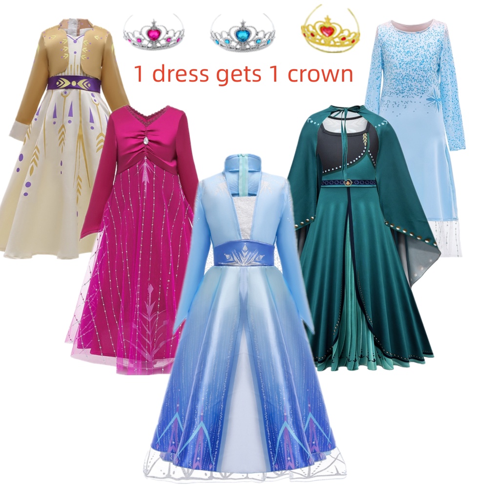 Nuevo vestido discount de frozen 2