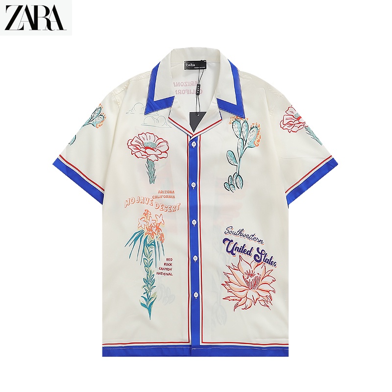 Camisas estampadas zara hombre sale