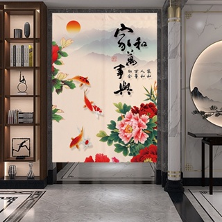 Cortina Puerta Bambu, Diseño De Cortina De Decoración para Sala De