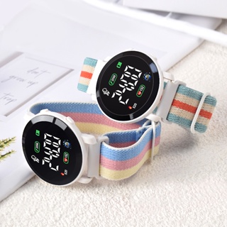 Carga Usb Creative Espejo Led Digital Reloj