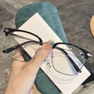 Oulylan-gafas transparentes para hombre y mujer, anteojos con montura de  luz azul, para ordenador, montura óptica transparente para Miopía