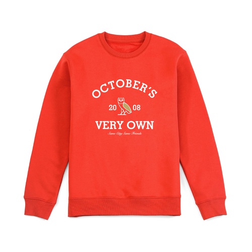 OVO Drake Nuevo Estilo Americano Cuello Redondo Sudadera Sin Capucha Hombres Mujeres Parejas Diseno Nicho Shopee Mexico
