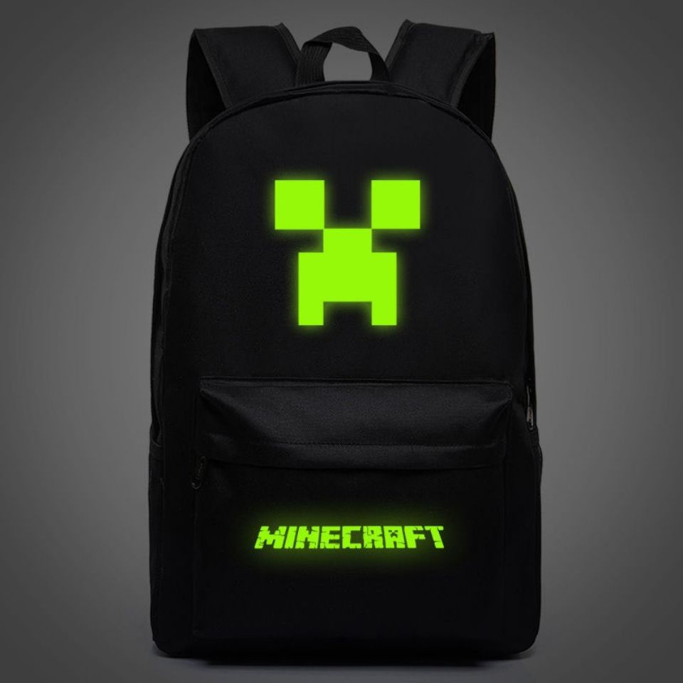 Mochila MINECRAFT Niños Bolsas Escolares Para Dibujos Animados Anime