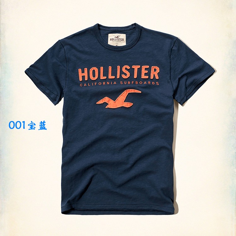 Camiseta De Manga Corta Para Hombre De Verano Hollister Calcetín