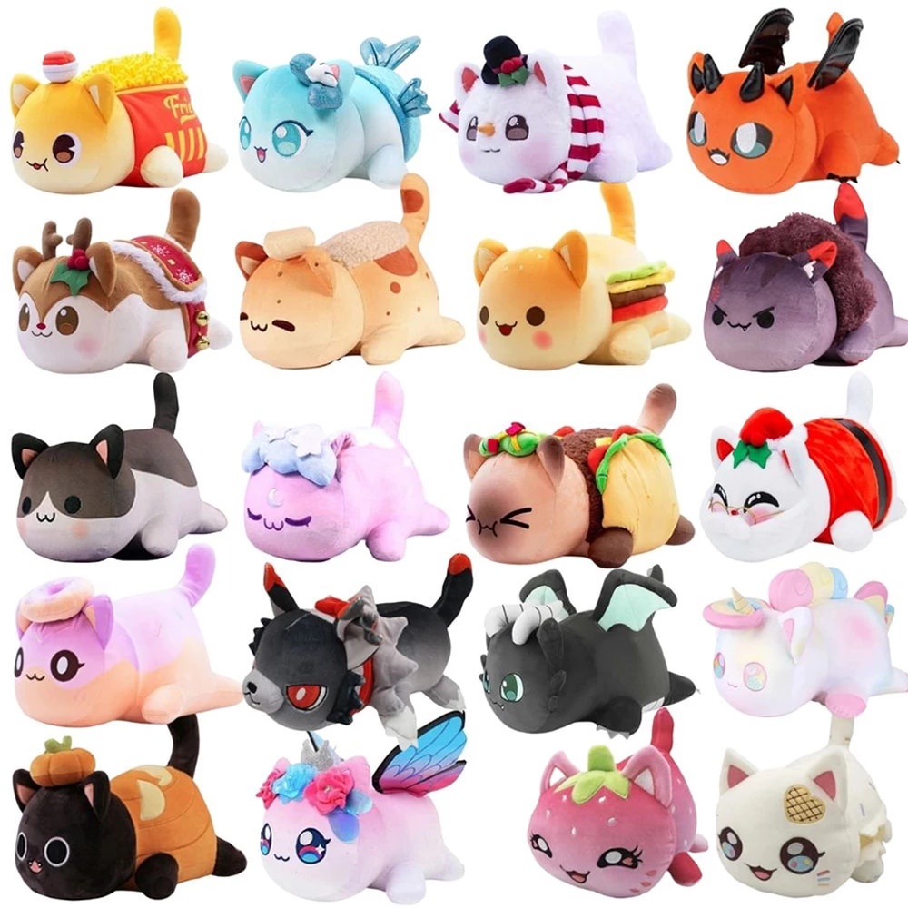 el-m-s-nuevo-lindo-aphmau-maullido-gato-peluche-suave-de-felpa-donut