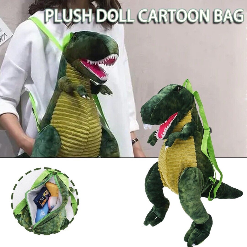 Mochila De Dinosaurio T Rex Cuerpo Entero Para Ni os Con