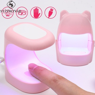 Lámpara de uñas LED con cargador USB, Moda de Mujer