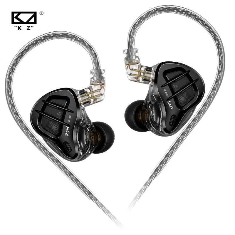 KZ ZAR Hybrid Driver In-ear Monitor 1DD + 7BA Auriculares HiFi 2Pin Con  Cable Música DJ Deporte Juego Earbud ZAX ZAD AST