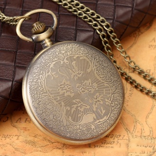 Reloj de bolsillo de cuarzo para hombre, diseño vintage de tren de vapor de  bronce con cadena : : Ropa, Zapatos y Accesorios