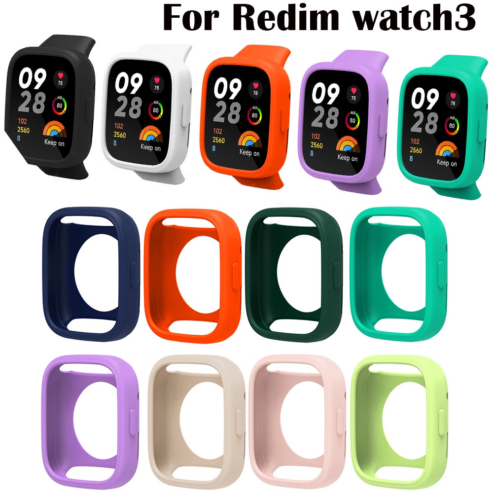 Para Redmi Watch 3 Lite TPU Estuche protector de reloj