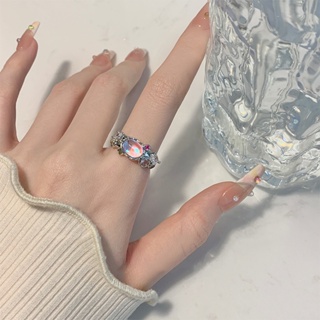 Anillo de plata de dedo de piedra azul de zirconia para hombres joyería de  boda anillos masculinos Anel (7)