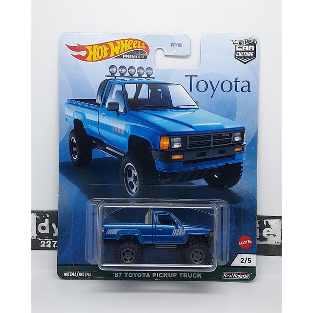 Hot Wheels' 87 Toyota Pickup Truck Car Culture Toyota (2021) Shopee