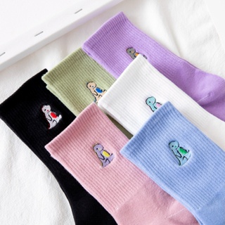 Comprar Calcetines de dibujos animados cara sonriente divertidos calcetines  de algodón mujeres Kawaii lindo regalo feliz