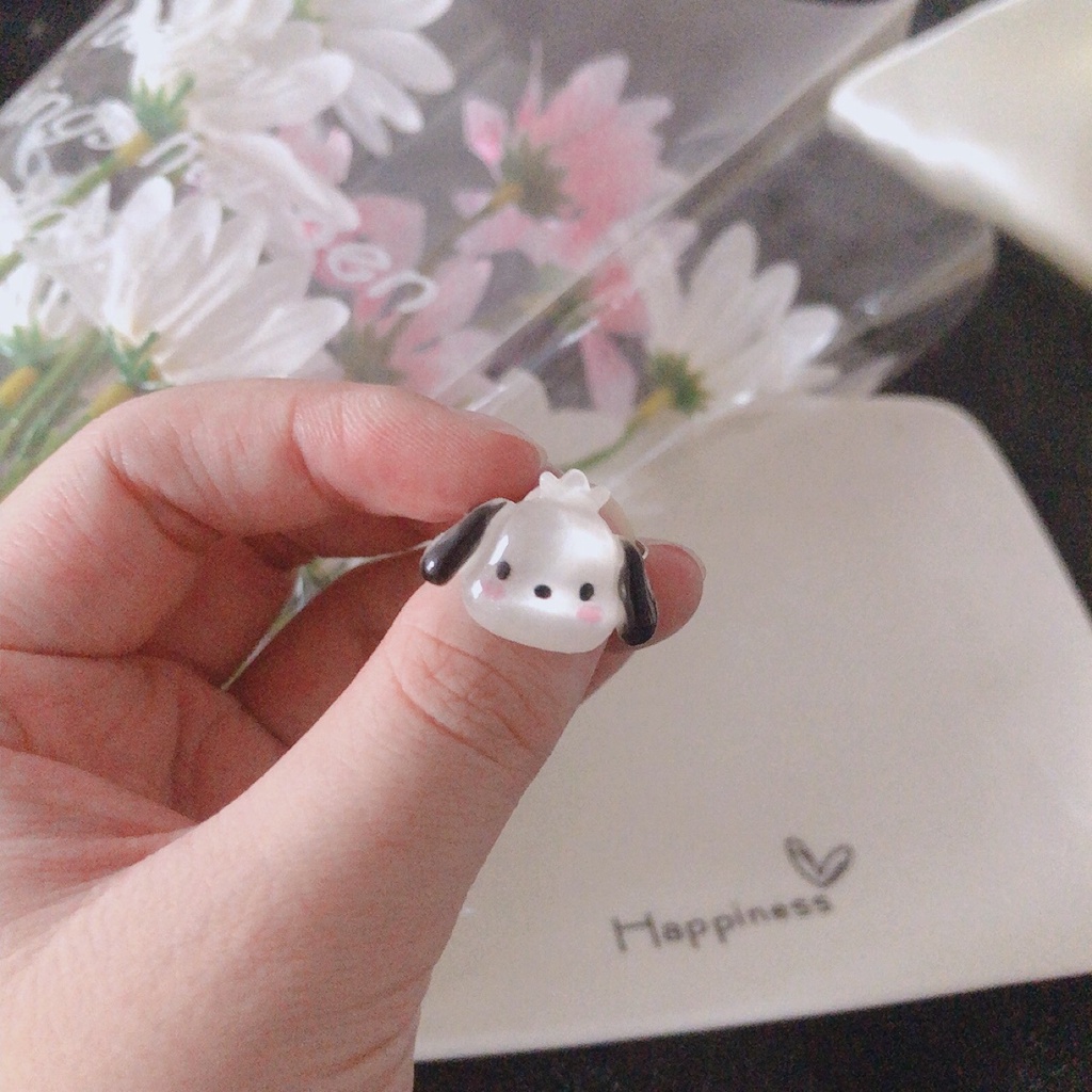 Sanrio Anillo Ajustable Kulomi Cinnamoroll De Resina Novia Regalo Shopee M Xico