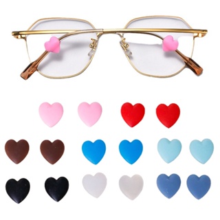 20 pares - Negro + Blanco, puntas de patillas de silicona suave para gafas,  retenedores de gafas cómodos y elásticos antideslizantes para gafas de sol,  gafas de lectura, gafas Rojo Verde