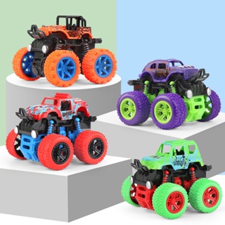 Juguetes Para Regalo De Niño De 3 Años - 4 Camiones De Juguete Pcs Para  Niños De 3+ Años, Juguetes De Coche De Potencia De Fricción 4wd Para Niños  De 2 Años