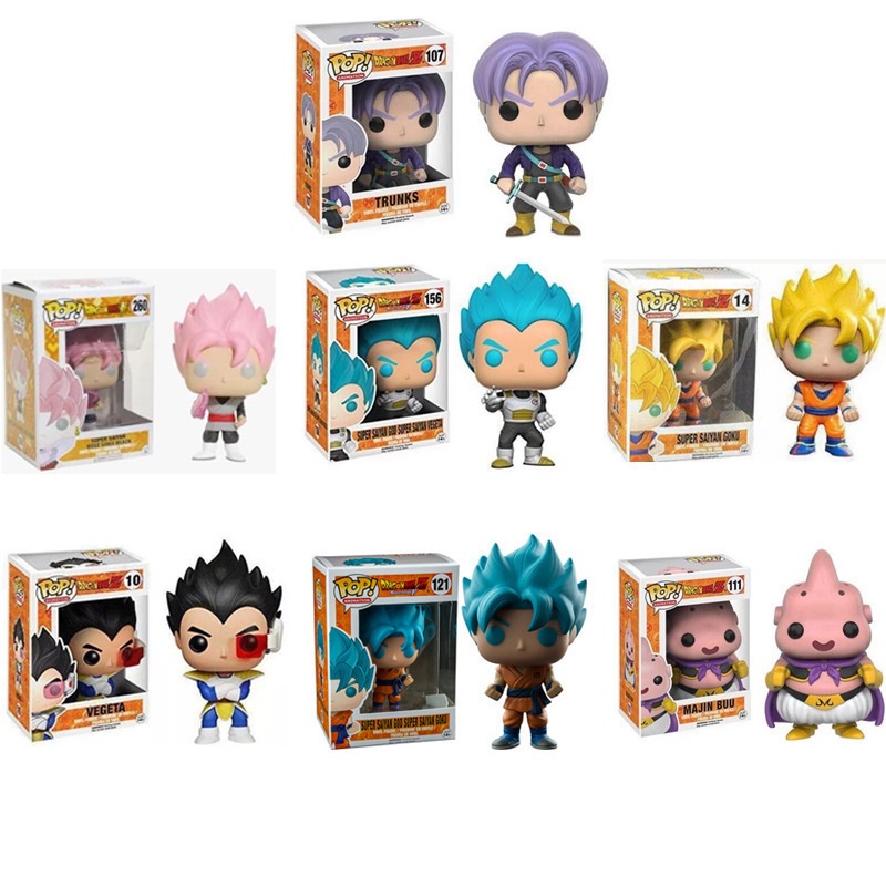 Funko Pop Animation Dragon Ball Z Goku Vegeta Master Roshi Piccolo