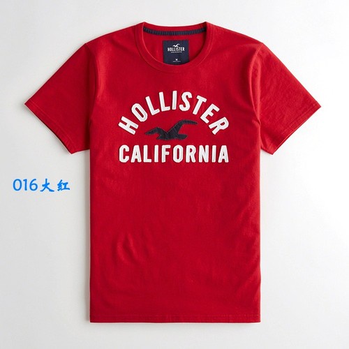 Camiseta De Manga Corta Para Hombre De Verano Hollister Calcetin De Algodon Versatil top HCO Tendencia Shopee Mexico