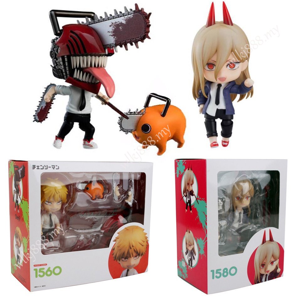 Nendoroid HOT Sales Motosierra Hombre Anime Figure1580 Power 1560 Denji  Figura De Acción Cambiable Cara Modelo Muñeca Juguetes | Shopee México