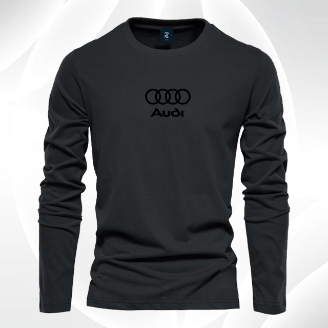 HITAM Camisetas De Manga Larga Para Hombre Y Mujer/Negras Con El