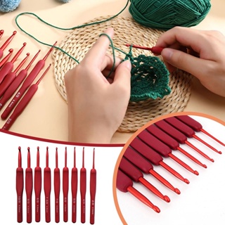 Kit de Crochet Agujas para tejer Set Ganchos accessorios 54pcs