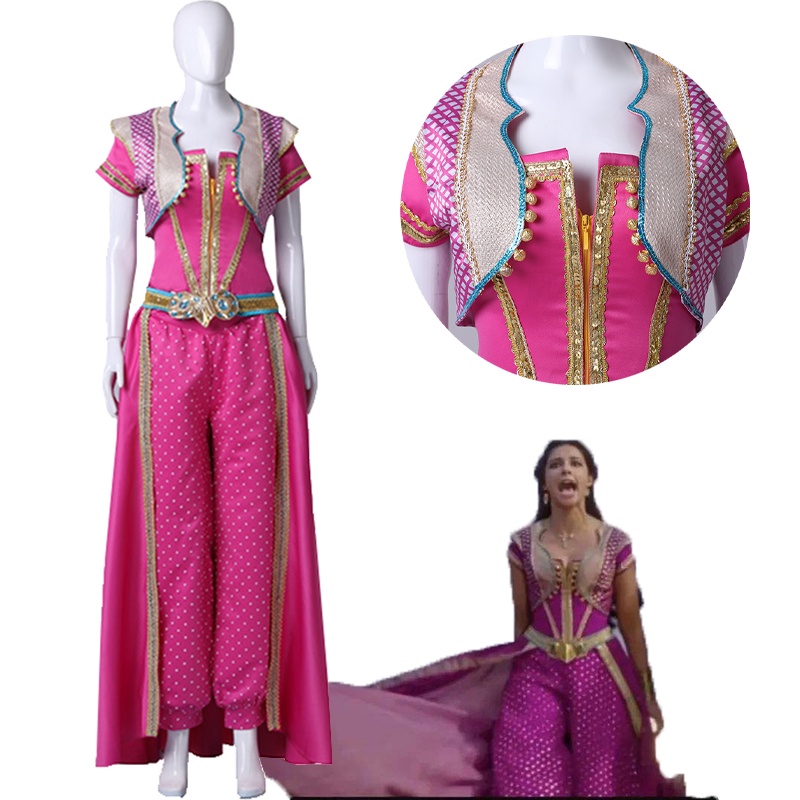 DISFRAZ DE PRINCESA JASMINE adulto princesa jasmine cosplay traje