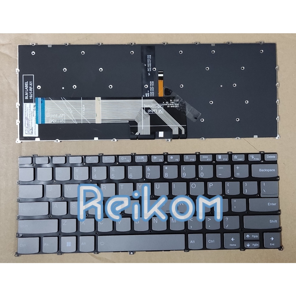 Clavier AZERTY Français Neuf Pour Lenovo IdeaPad 3-14ADA6 (82KQ) & ALC6 (82KT) - Remplacement