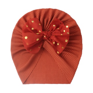 Gorro de punto con lazo para bebé, turbante suave de Color sólido para  recién nacido, gorros de punto, envolturas para la cabeza - AliExpress