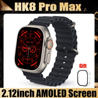 2023 nuevo Hk8 Pro Max Ultra Smart Watch Men Series 8 49mm 2,12 pulgadas  High Refresh Rtae pantalla Nfc Iwo Smartwatch mujeres + caja