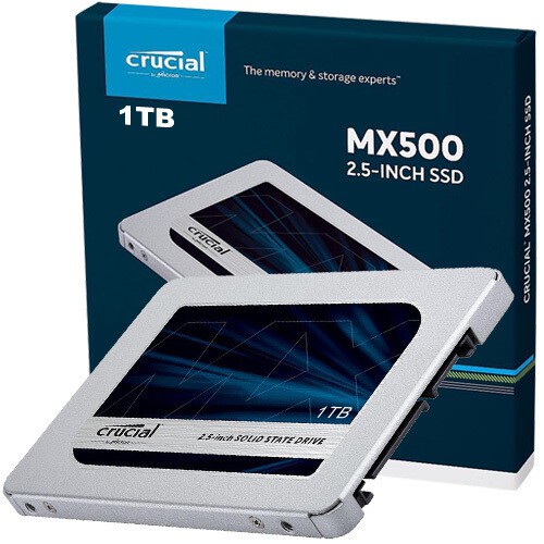 【外付けケース付】Crucial SSD MX500 1TB (1000GB) Amazon | Crucial SSD 1000GB MX500 内蔵2.5インチ 7mm MX500 (9.5mm