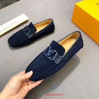 < Dzwl . My > 100 % original ★ Listo stocks Nueva Moda LV monogram Louis  Vuitton/Tenis De Zapatos Altos Para Hombre