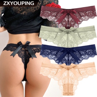  Tangas de cuerda en G de Navidad para mujer, calzones