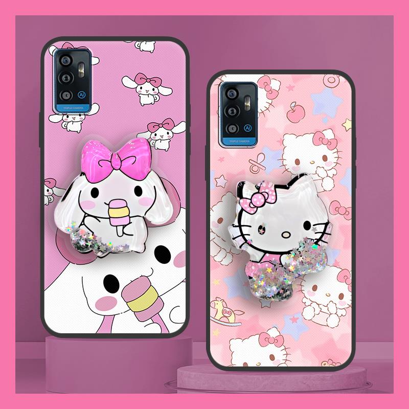 JIENI per Zte Blade A71 Custodia Cover (6.52), Ultra Sottile TPU Case Black Morbido Silicone Custodie Protettivo Shell per Zte Blade A71 Guscio - Demone Cartoon